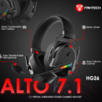 Fantech ALTO 7.1 HG26 7.1 VIRTUAL SURROUND SOUND GAMING HEADSET