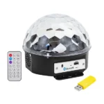 LED Disco Party Ball Light with MP3 Magic Ball - Image 2