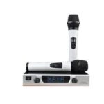 Max DH-766 UHF Wireless Microphone Dual Channel - Image 2