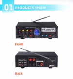 50W Digital Karaoke Home Cinema Amplifier - Image 2
