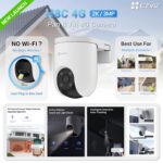 EZVIZ H8C 2K Pan & Tilt 4G Network Supported Smart Camera - Image 2