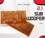 TDA2030 2.1 Subwoofer amp PCB
